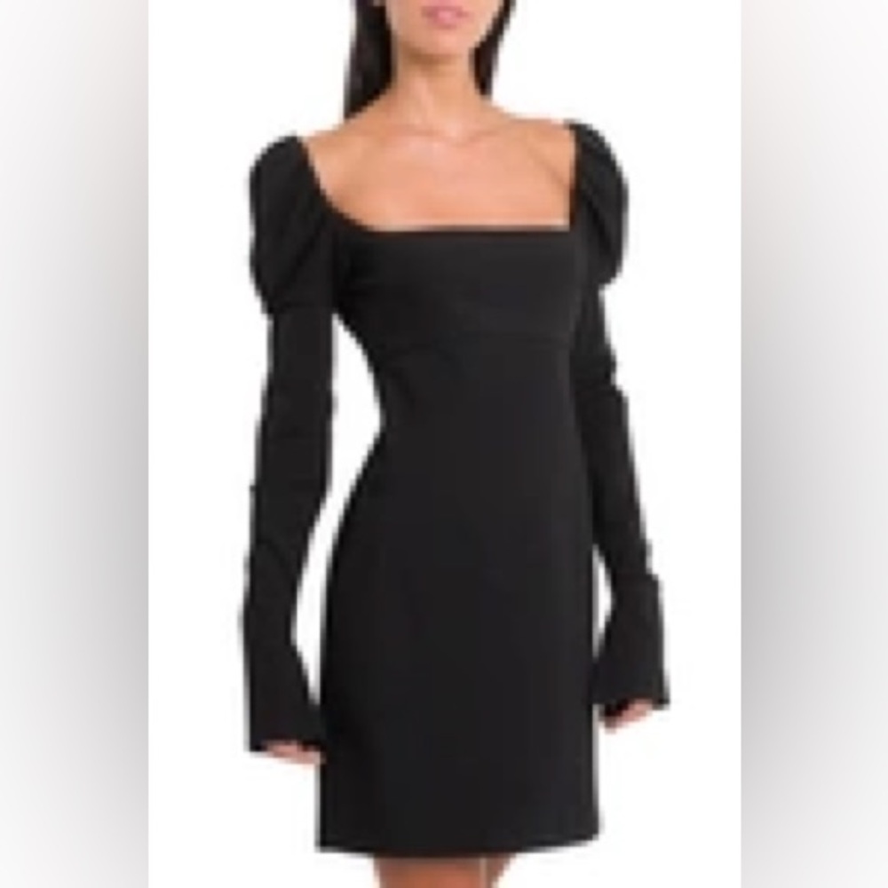 NWT PHILOSOPHY DI LORENZO SERAFINI   black party dress US 8 $695 Retail